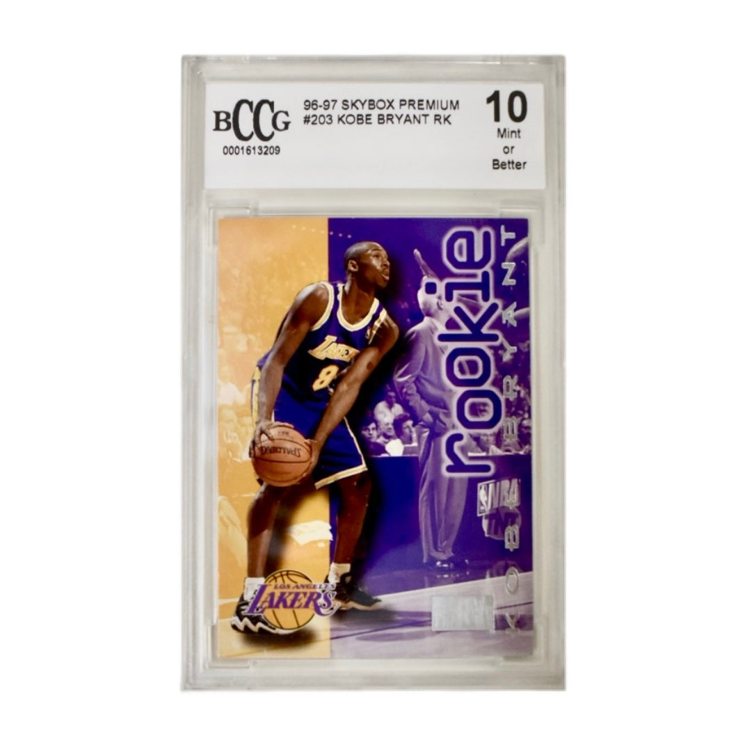 Skybox premium fashion kobe bryant rookie card