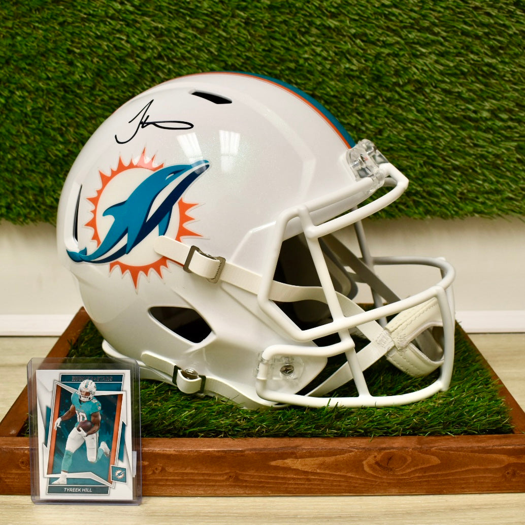 Tyreek Hill Full Size Replica Helmet - NFL Miami Dolphins