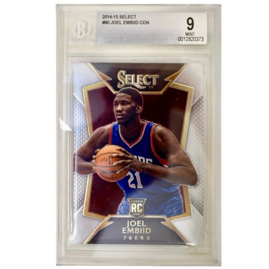 2014-15 SELECT #90 Joel Embiid Con (PSA 9)