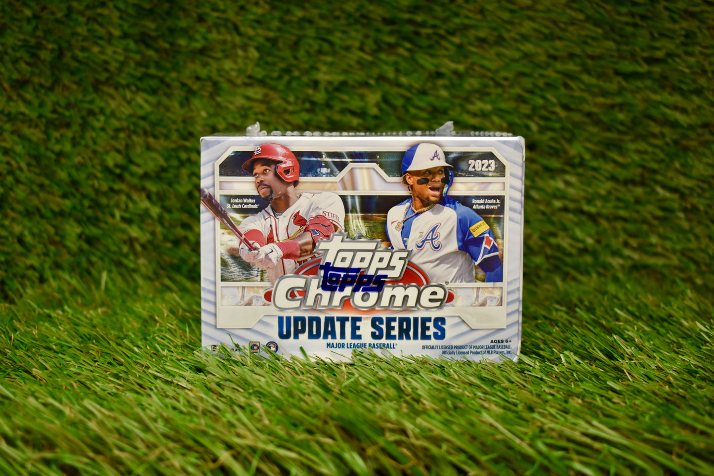 2023 MLB Topps Chrome Update Series Factory Sealed Blaster Box