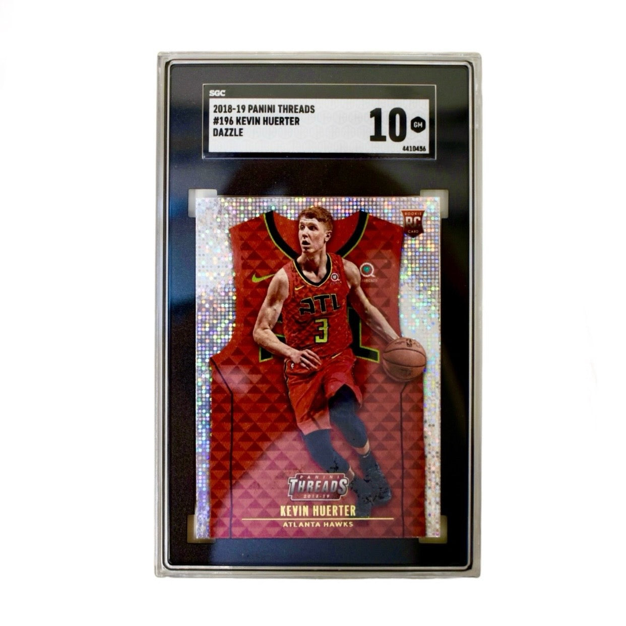 2018-19 Panini Threads #196 Kevin Huerter - Dazzle (PSA 10)