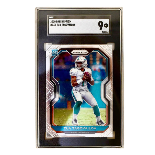 2020 Panini Prizm #339 Tua Tagovailoa (PSA 9)