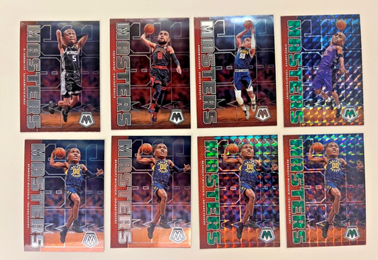 2022 Mosaic Jam Master Lot of 8 (Vince Carter Green Prizm/DeAaron Fox and MORE!)