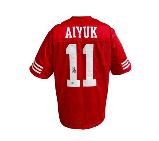 Brandon Aiyuk Autographed San Fransisco 49ers Jersey