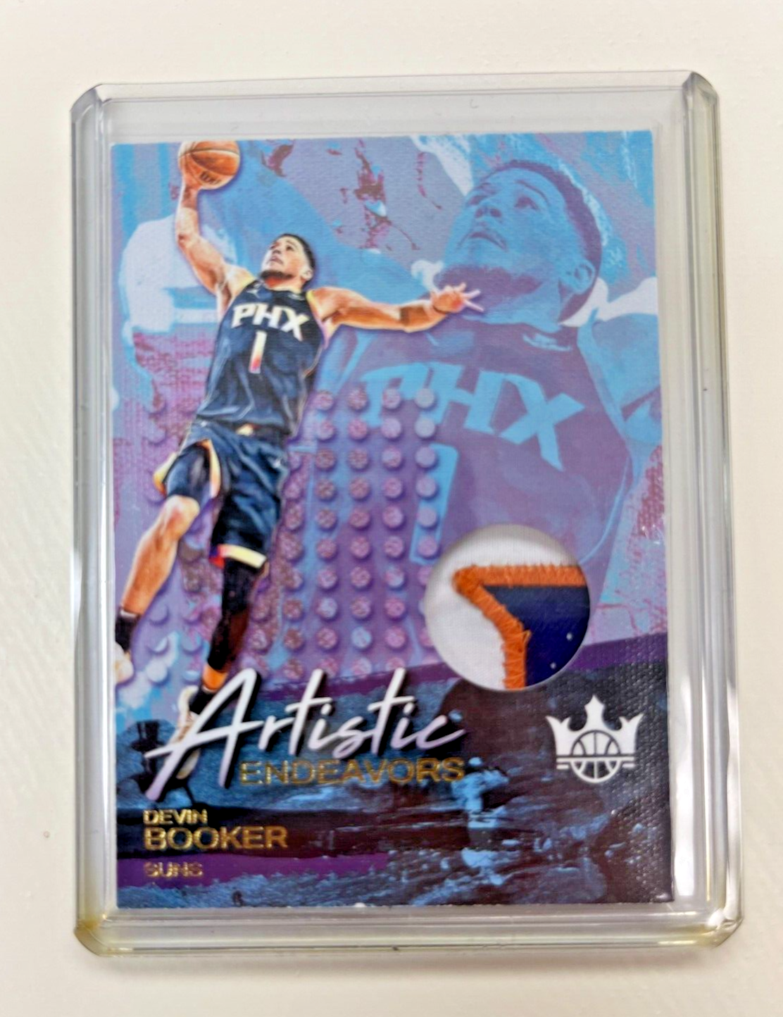 2023 Court Kings Devin Booker Artistic Endeavors 3 Color Game-Worn Patch /10