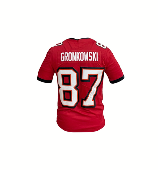 Rob Gronkowski Tampa Bay Buccaneers - Autographed Nike Authentic Jersey