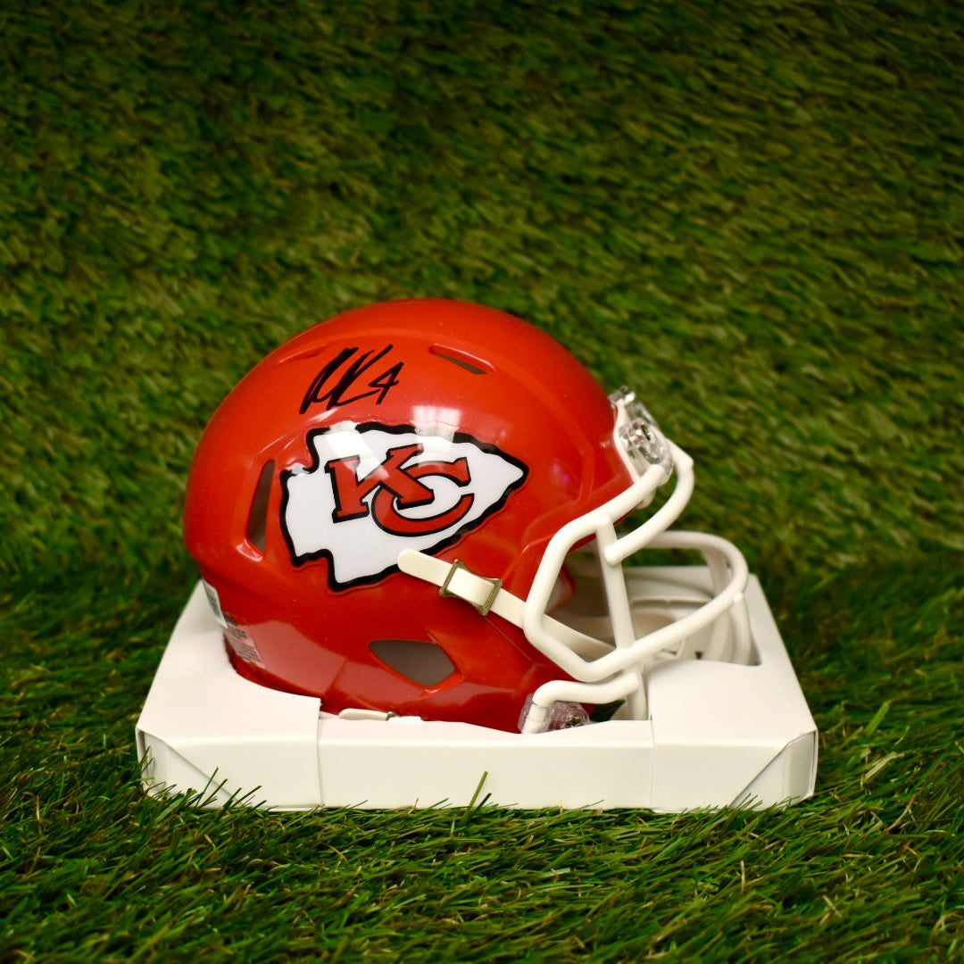 Rashee Rice Mini Helmet - NFL Kansas City Chiefs