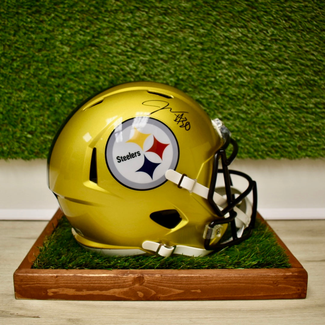 Jaylen Warren Full Size Replica Helmet - NFL Pittsburgh Steelers