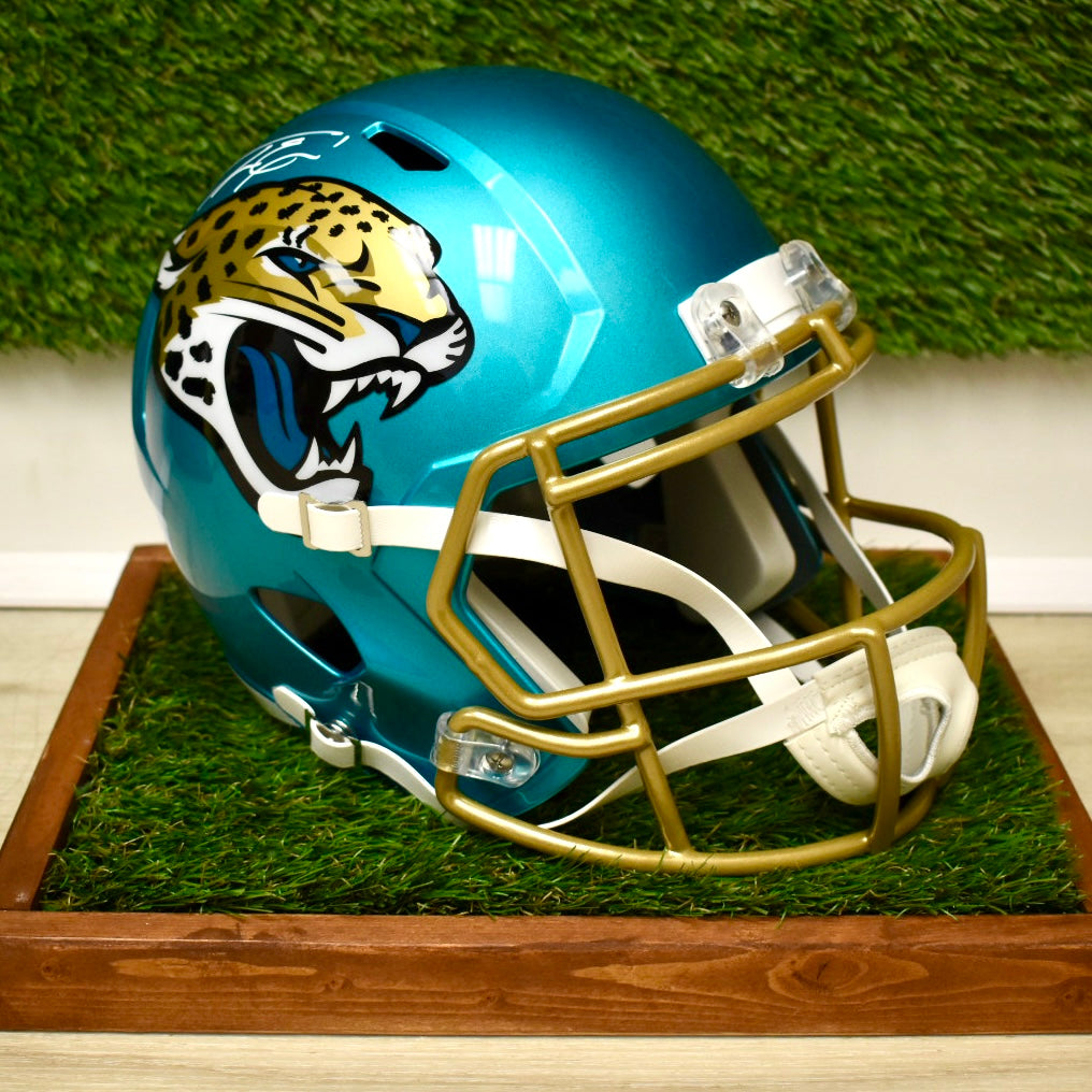 Travis Itienne Full Size Replica Helmet - NFL Jacksonville Jaguars