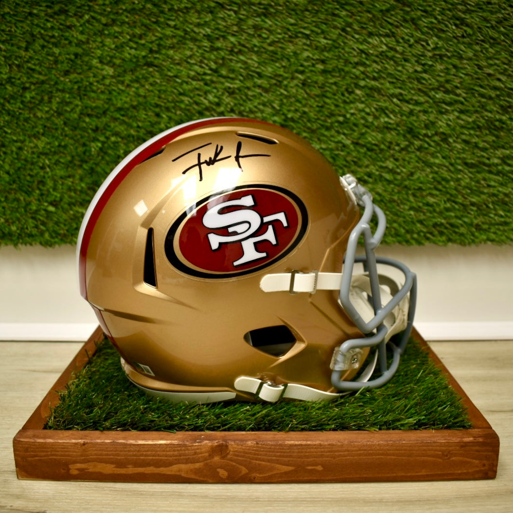 Frank Gore Full Size Replica Helmet - NFL San Fransisco 49ers