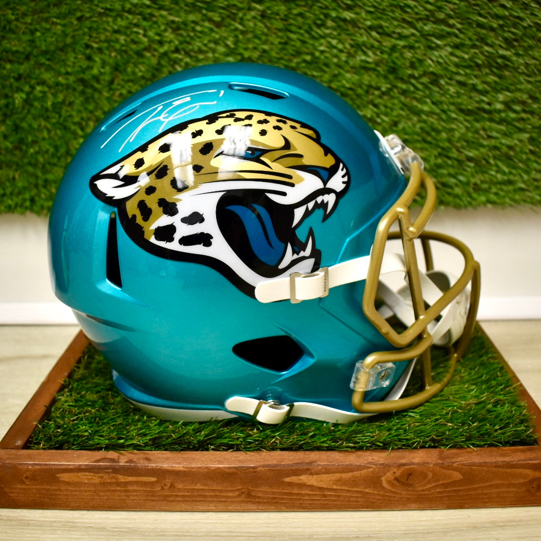 Travis Itienne Full Size Replica Helmet - NFL Jacksonville Jaguars