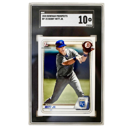 2020 Bowman Prospects BP-25 Bobby Witt Jr. (PSA 10)