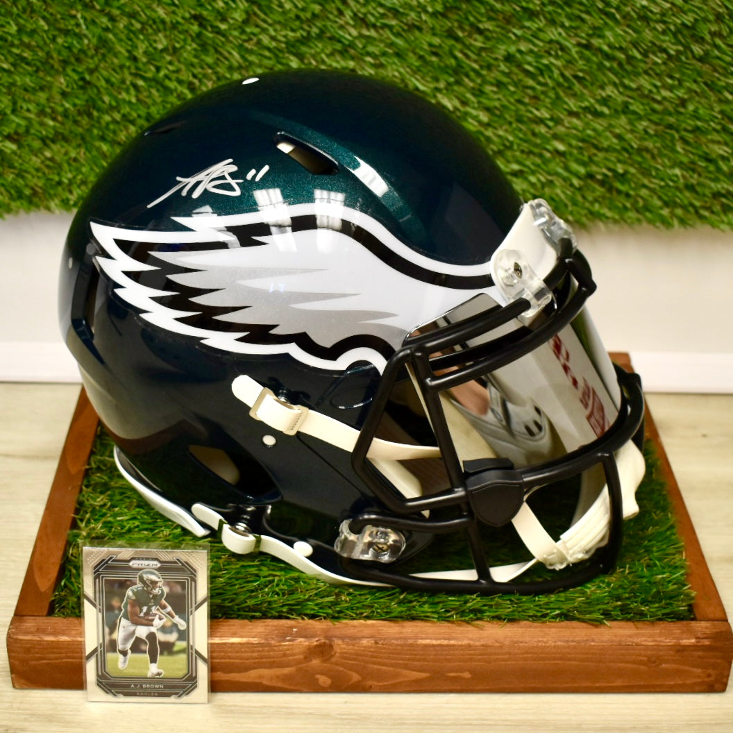 AJ Brown Full Size Authentic Helmet - NFL Philadelphia Eagles