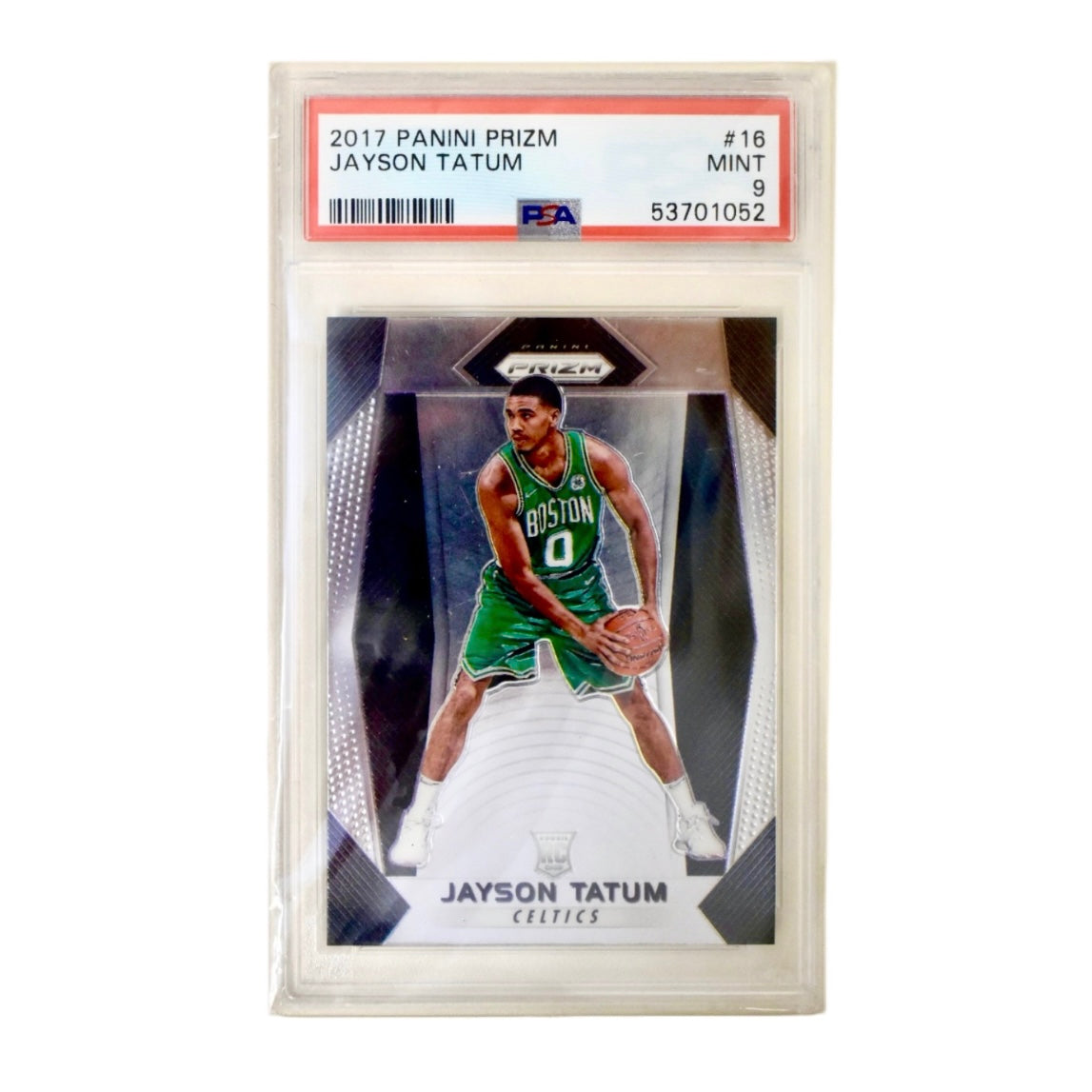 2017 Panini Prizm Jayson Tatum #16 (PSA 9)