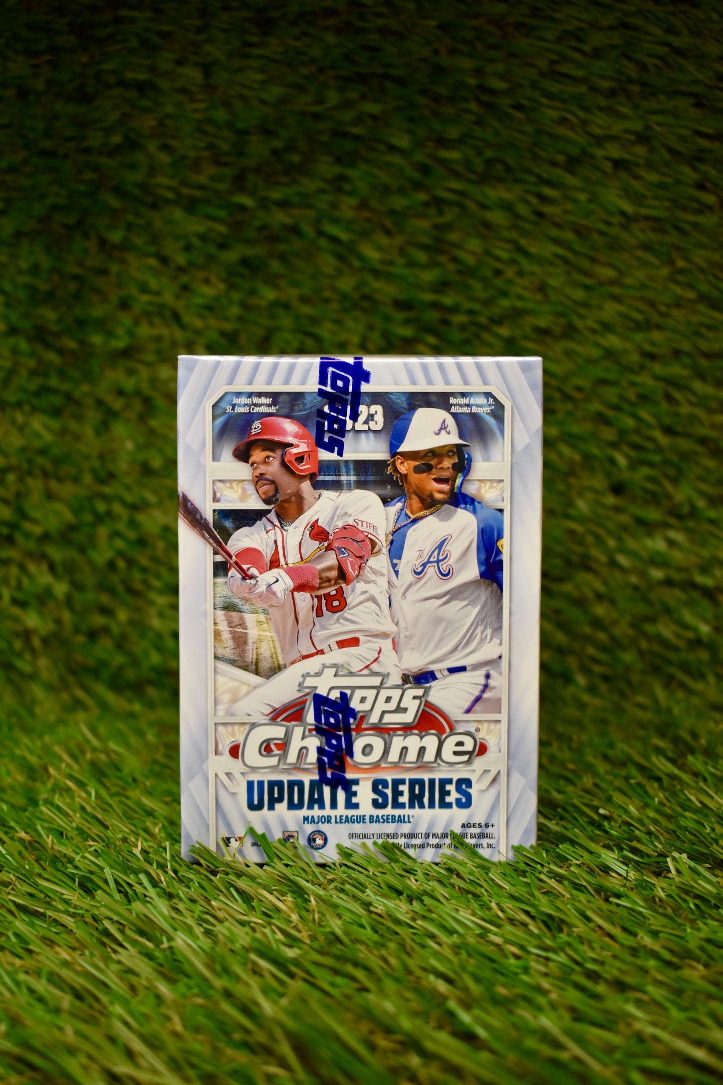 2023 MLB Topps Chrome Update Series Factory Sealed Blaster Box