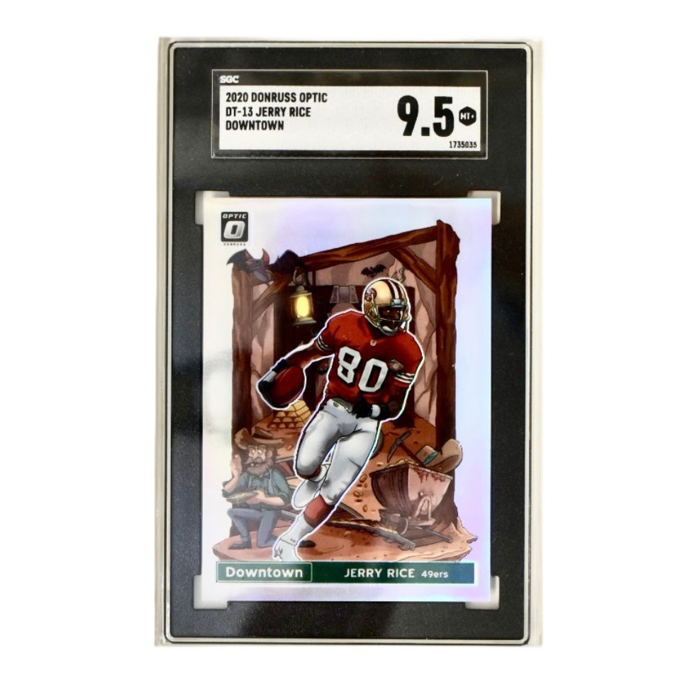 2020 Donruss Optic DT-13 Jerry Rice - Downtown (PSA 9.5)